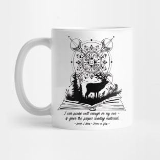 Deer ToG Quote Plain Mug